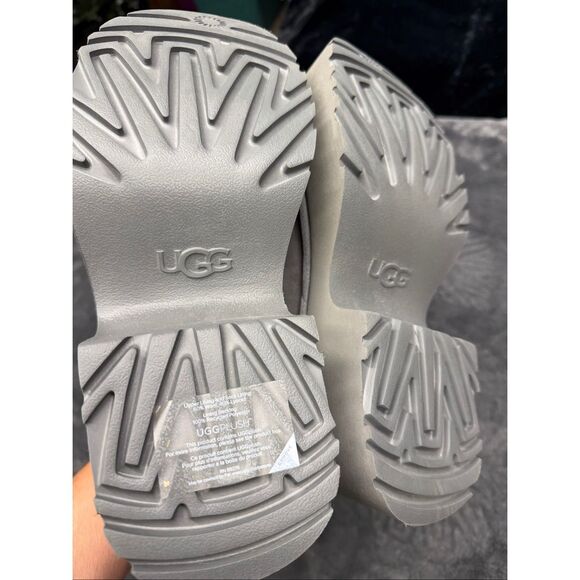 NEW Women's UGG Classic Ultra Mini New Heights Boots, size 10.  color is gray! - Picture 5 of 6